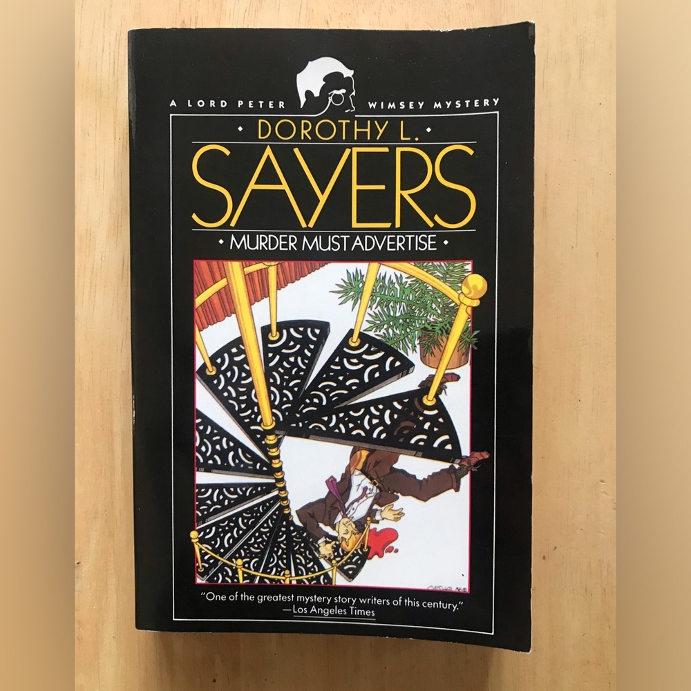 Murder Must Advertise by Dorothy L Sayers 1993 Paperback